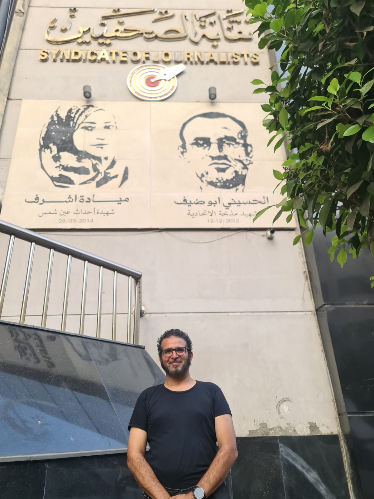 موقع محبي مكة يبرز زيارة عبدالله بنجابي مؤسس الموقع لنقابة الصحفيين ...