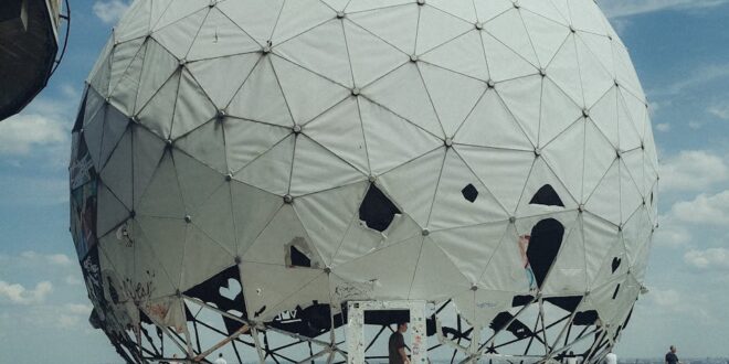 teufelsberg hill in berlin in germany